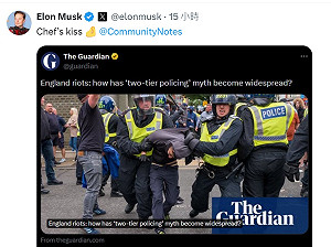 馬斯克散播假訊息攻訐英國政府  刪文後裝沒事繼續罵