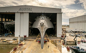 美國最後一艘獨立級濱海戰鬥艦下水 配備NSM導彈 將部署到太平洋地區