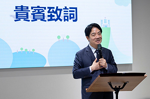 視察台中榮總智慧醫療 賴清德期許提升國人健康、促進國際交流