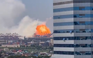 貨櫃輪驚傳發生爆炸！航港局：陽明海運將對外說明