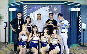 新莊球場AI虛擬攝影棚啟用！啟雲科技攜手富邦悍將帶動粉絲新經濟