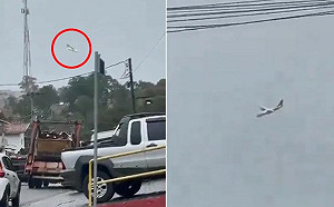 (影)巴西驚傳空難！民航機旋轉失速墜毀住宅區、機上61人全數罹難