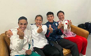 巴黎拳賽最暖畫面！陳念琴與克莉夫合照曝光：走到這裡，大家都不容易！ 