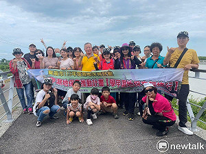 學甲濕地保育輕旅行親子熱情參與  強調「愛上學甲濕地」不虛此行