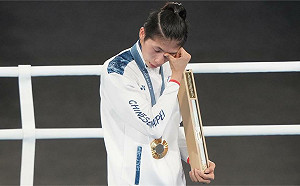 林郁婷奪金感動全台  粉絲號召接機  明返台班機曝光！將以「水門禮」迎接 