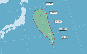 第8號颱風「悟空」明日可能生成！氣象署曝可能路徑