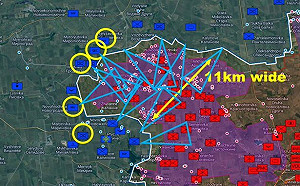 烏軍口袋戰術誘敵深入11里「死亡陷阱」! 俄軍扎波羅熱陷包圍圈