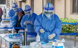 中國新冠再起! 變異毒株肆虐 上海再成重災區 廣東上個月1.8萬人感染
