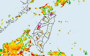 快訊》大雷雨狂轟北北基！雨彈持續1小時 氣象署發災防告警