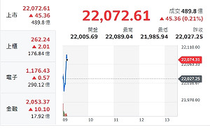 台股開盤》早盤小跌開出 分析師：陷觀望、22000點上下量縮震盪