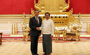 王毅出訪2國領袖都出事? 傳敏昂萊遭軍事政變 緬甸否認 泰國總理真下台了