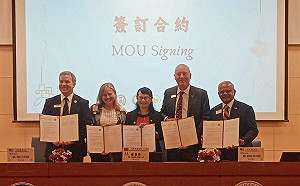 文藻結盟美奧州高等學府 陳其邁：台美相互交流共榮共好