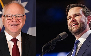 美大選民調：萬斯傷川普選情 華茲為賀錦麗加分