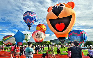 超驚喜！台中熱氣球嘉年華8/23登場 奧運英雄李洋、林郁婷將現身