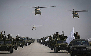 (影) 慶祝奪權三週年! 塔利班用美國裝備大閱兵 川普為此痛罵米利是白癡