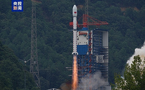 中國發射火箭運送低軌衛星 國防部:穿台ADIZ、高於大氣層外