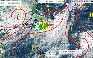 低壓帶影響到下週二！8月底前難見晴朗穩定少雨