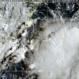 雲雀颱風成形撲向朝鮮半島 全台天氣不穩定高屏大雨