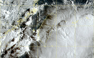 雲雀颱風成形撲向朝鮮半島 全台天氣不穩定高屏大雨