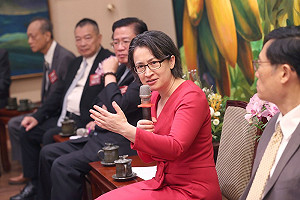 接見「金舶獎」得獎企業 蕭美琴：讓MIT成為值得被信賴的國際品牌