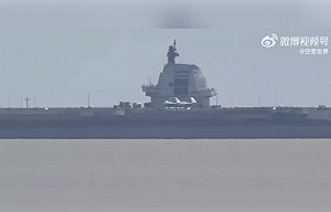 空警600、殲 - 35、殲 - 15D都上甲板? 福建艦短期內第三次海試引人側目