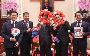 接見自民黨青年局 賴清德曝心境：如見欣欣向榮的日本般高興