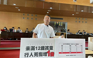 台中12歲以下行人死傷數倍增 陳文政：無法接受行人安全亮紅燈