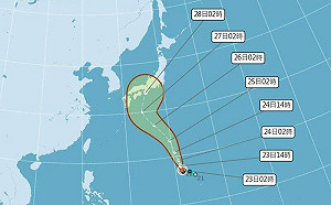 未來7天熱爆、4縣市飆36度高溫防中暑! 颱風「珊珊」恐增強為中颱