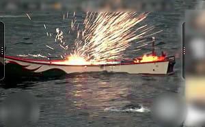 盾牌行動毀胡塞「滿載炸藥」無人艇! 希臘商船紅海遇襲漂流 法艦救援29人