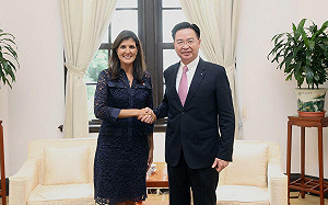 接見美前駐聯大使海莉 吳釗燮：民主夥伴應團結面對威權4國