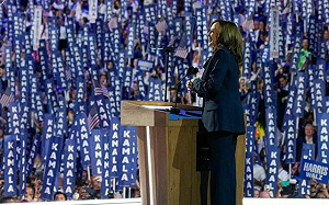 民主黨大會 親以和挺巴兩派都認為賀錦麗站在自己這邊