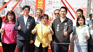 左營最大社宅「永清安居」開工 陳其邁稱有李柏毅幫忙分擔解憂