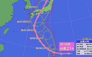 赴日注意！珊珊颱風路徑似燕子 林氏璧示警：恐重創關西