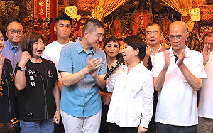 回娘家基隆力挺謝國樑反罷免 盧秀燕：對的事情要堅持