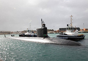 AUKUS邁出第一步!美維吉尼亞級潛艦SSU-776維修 澳洲技術人員入列見學