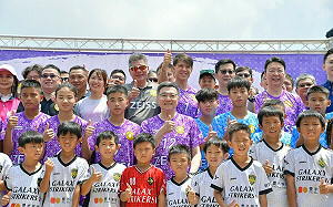 推「T足球」10年養成計畫 卓榮泰：為台灣孕育足球好手