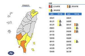 今高溫飆36度 午後注意大雷雨、劇烈天氣