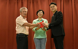 高雄市仁武體育會理事長交接 林岱樺勉新生代劉柱均傳承薪火