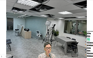 民眾黨台玻大樓室內裝修違法施工 北市建管處稽查完畢 