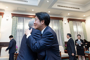 大橋光夫會見賴清德 讚台灣、日本「世界最好的雙邊關係」