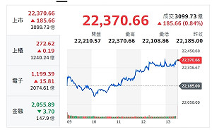 台股收盤》從不看好到V轉翻紅 哲哲老師：台股生了不會跌的病？