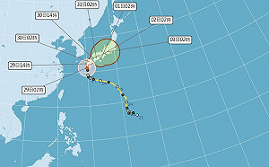 全台續飆高溫！中颱珊珊｢迷蹤步｣登陸日本估挾驚人降雨釀嚴重災情