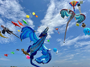 50隻巨龍出現新竹上空!新竹市2024國際風箏節 8/31-9/1壯觀登場