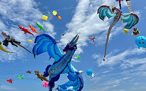 50隻巨龍出現新竹上空！新竹市2024國際風箏節 8/31-9/1壯觀登場 