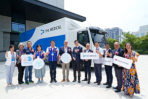 攜手電動卡車業者!瑞健醫療推動「綠色物流」年碳排減少60%