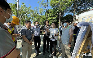 陳亭妃協調台電9月底遷移西門路管線  以利公園北路箱涵11月底完工