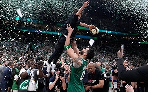 Tatum想效仿詹皇父子同隊？笑稱：那非常酷