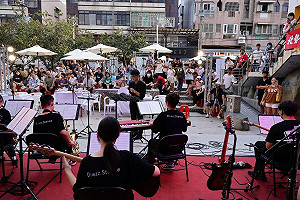 首度結合爵士音樂節暖場 東海藝術街商圈夏夜野餐趣