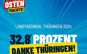 德國極右翼大勝　戰後首度成為東部邦議會第一大黨