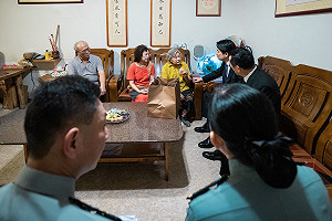 依約拜訪823遺族呂陳氣 賴清德:那年代的媽媽都很偉大